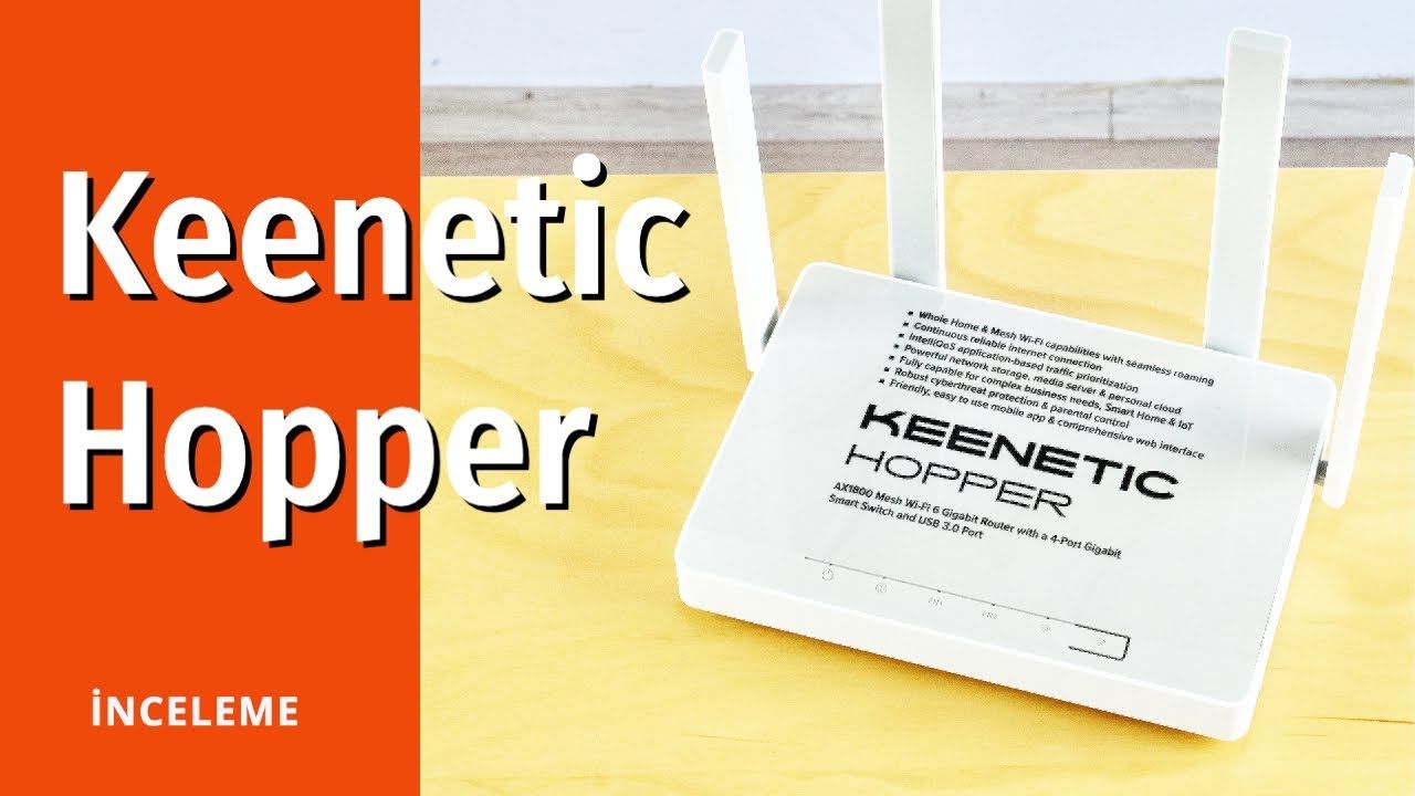 Wi-Fi 6 desteğiyle mesh kurmak ister misiniz? Keenetic Hopper inceleme