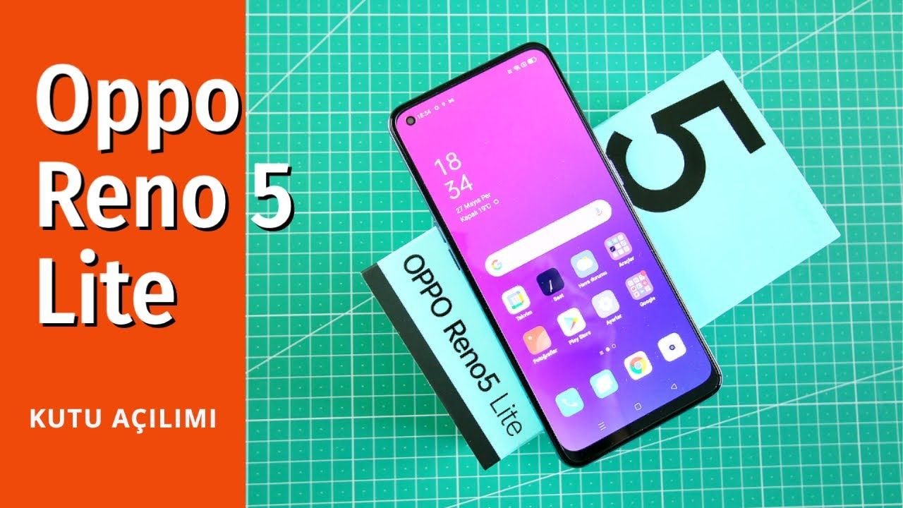 Yerli üretim Oppo Reno 5 Lite kutusundan çıkıyor