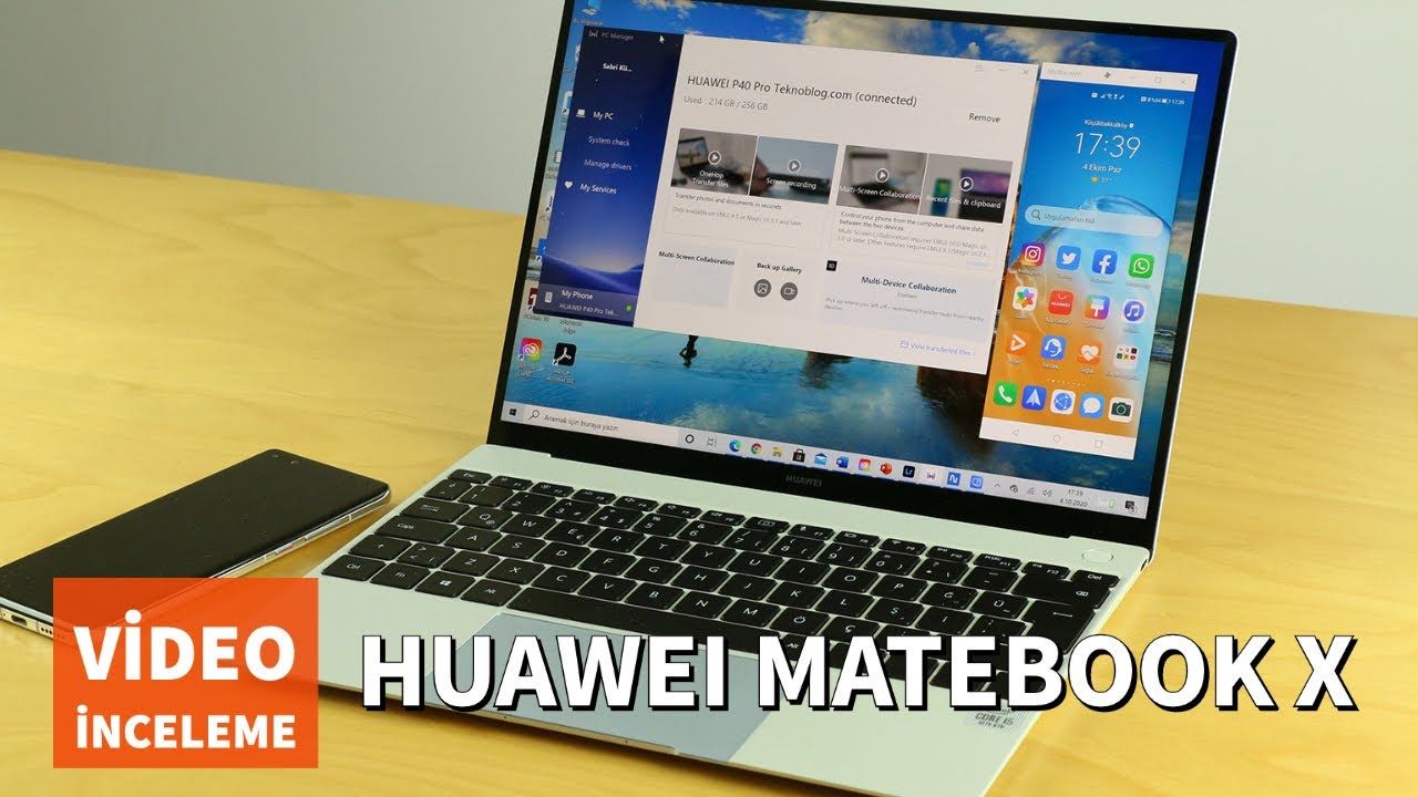 Huawei MateBook X 2020 inceleme: Ultra ince ve hafif dizüstü bilgisayar