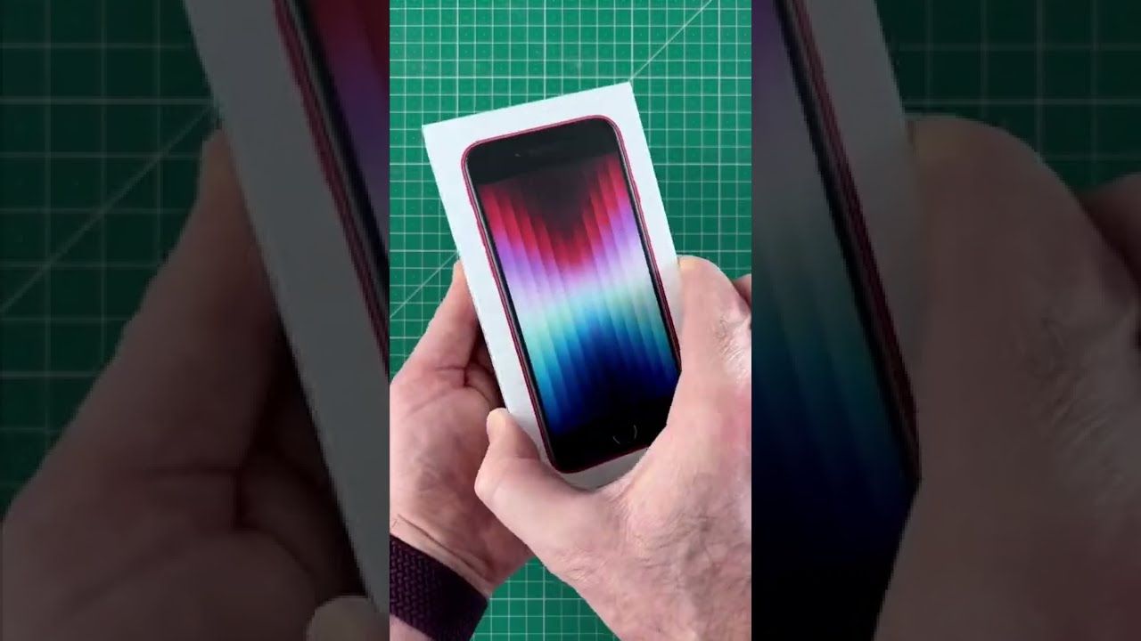 1 dakikada iPhone SE 3 kutu açılımı #Shorts