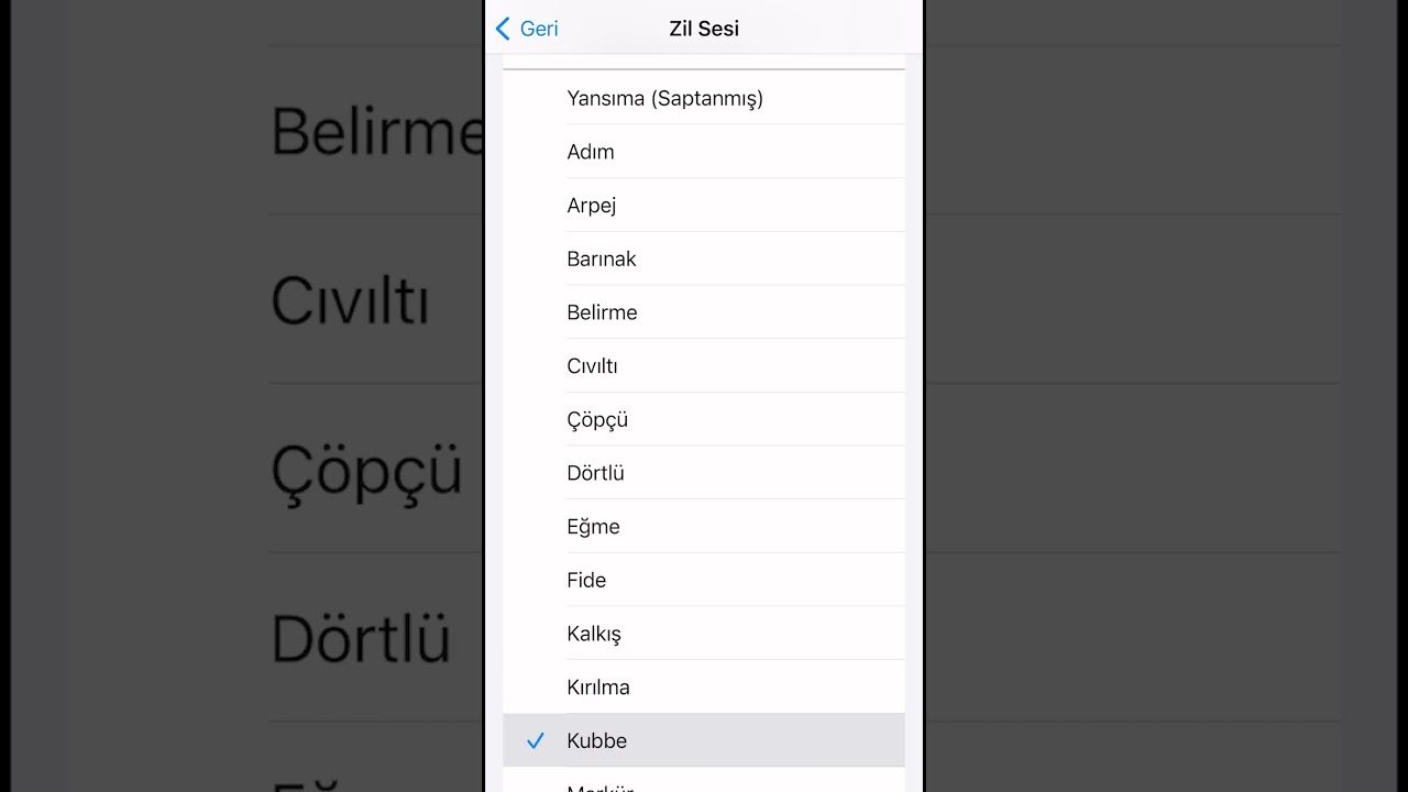 #iOS17 ile gelen yeni ile gelen yeni zil sesleri var! #shorts