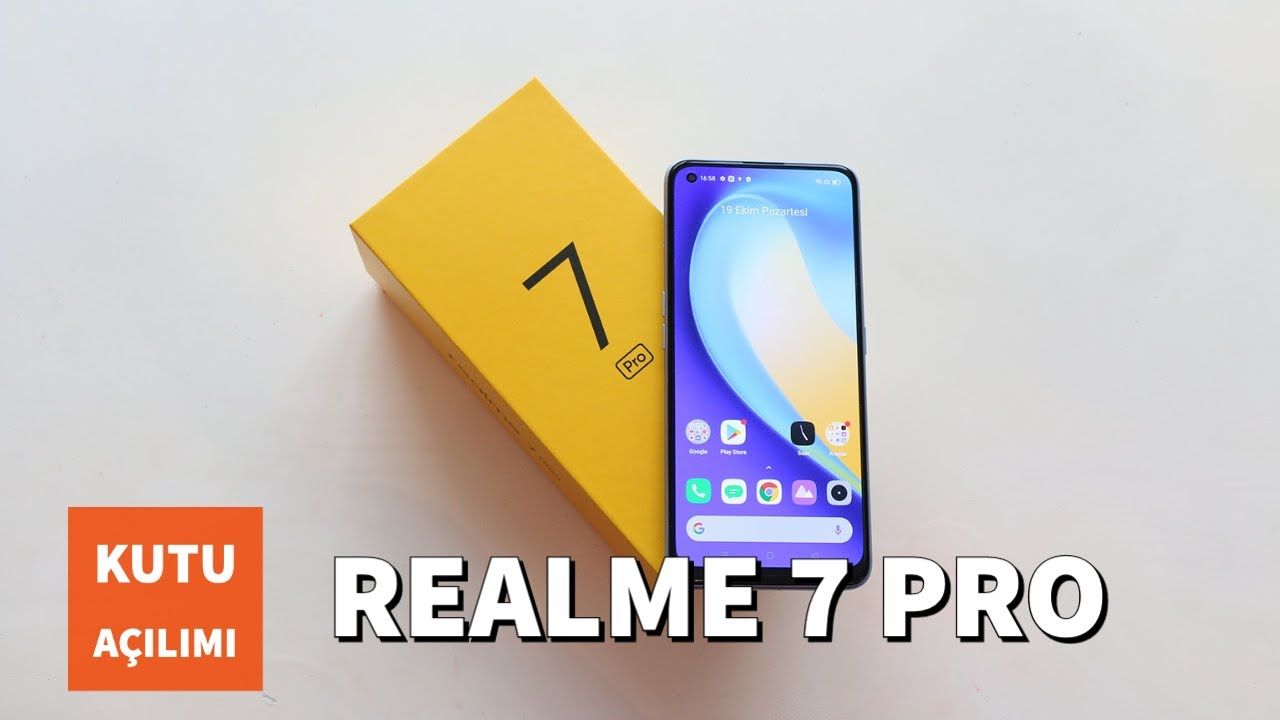 Realme 7 Pro Kutu Açılımı ve Ön İnceleme