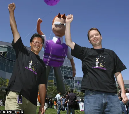 109030-yahoo-inc-co-founders-jerry-yang-and-david-filo-celebrate-the-launch-o