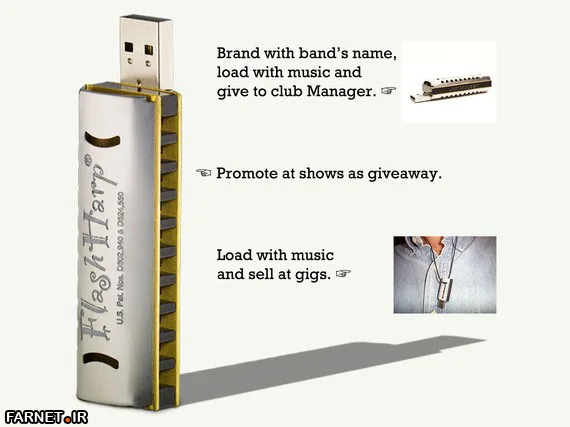 harmonica-USB-flash-drive