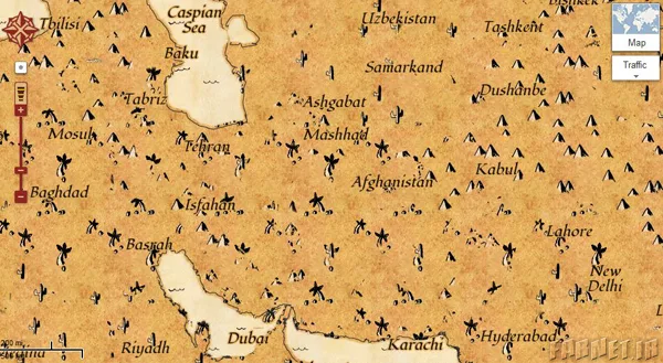 Pirate-iran-map