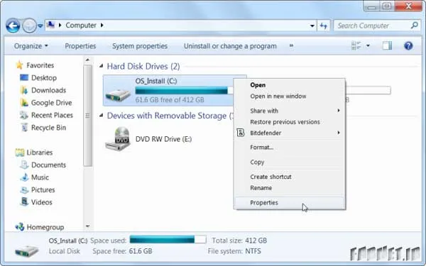 Free Up Hard Disk Space On Windows 08