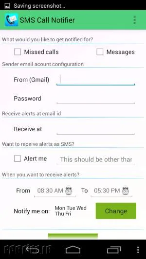 SMS-Call-Notifier-Setup