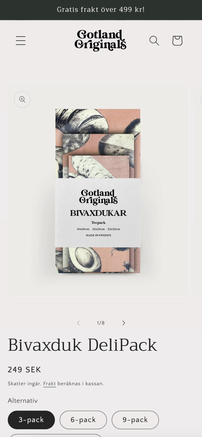 Gotland Originals i mobil