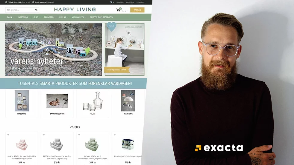 Happy Living väljer It’s Ed för produktion av ny e-butik