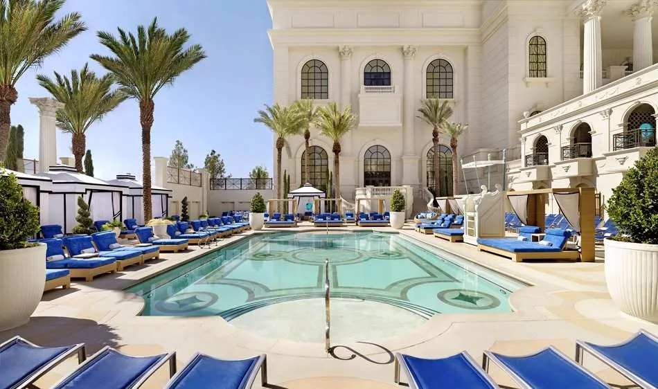 Pool at Caesars Palace Las Vegas