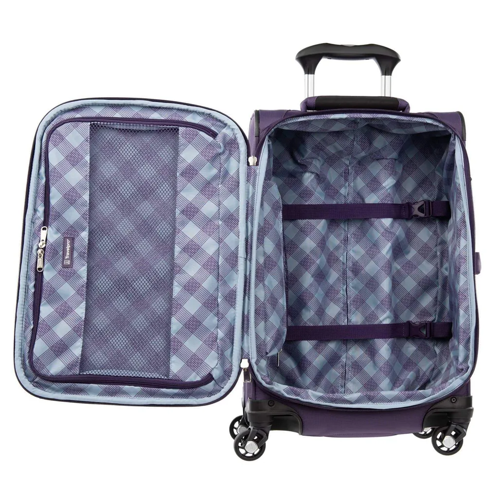 open, empty suitcase