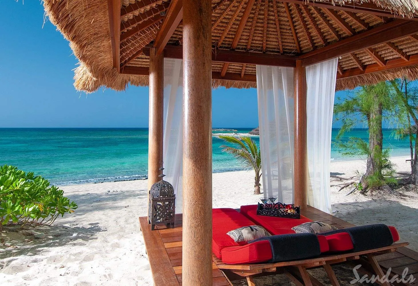 cabana on beach