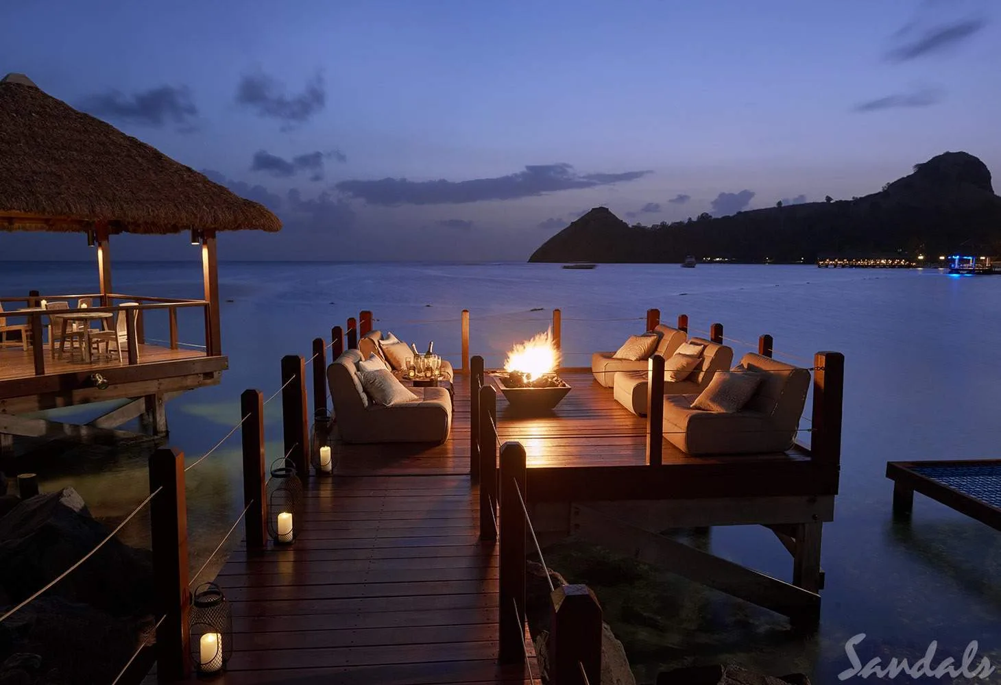 chairs on patio with fire pit