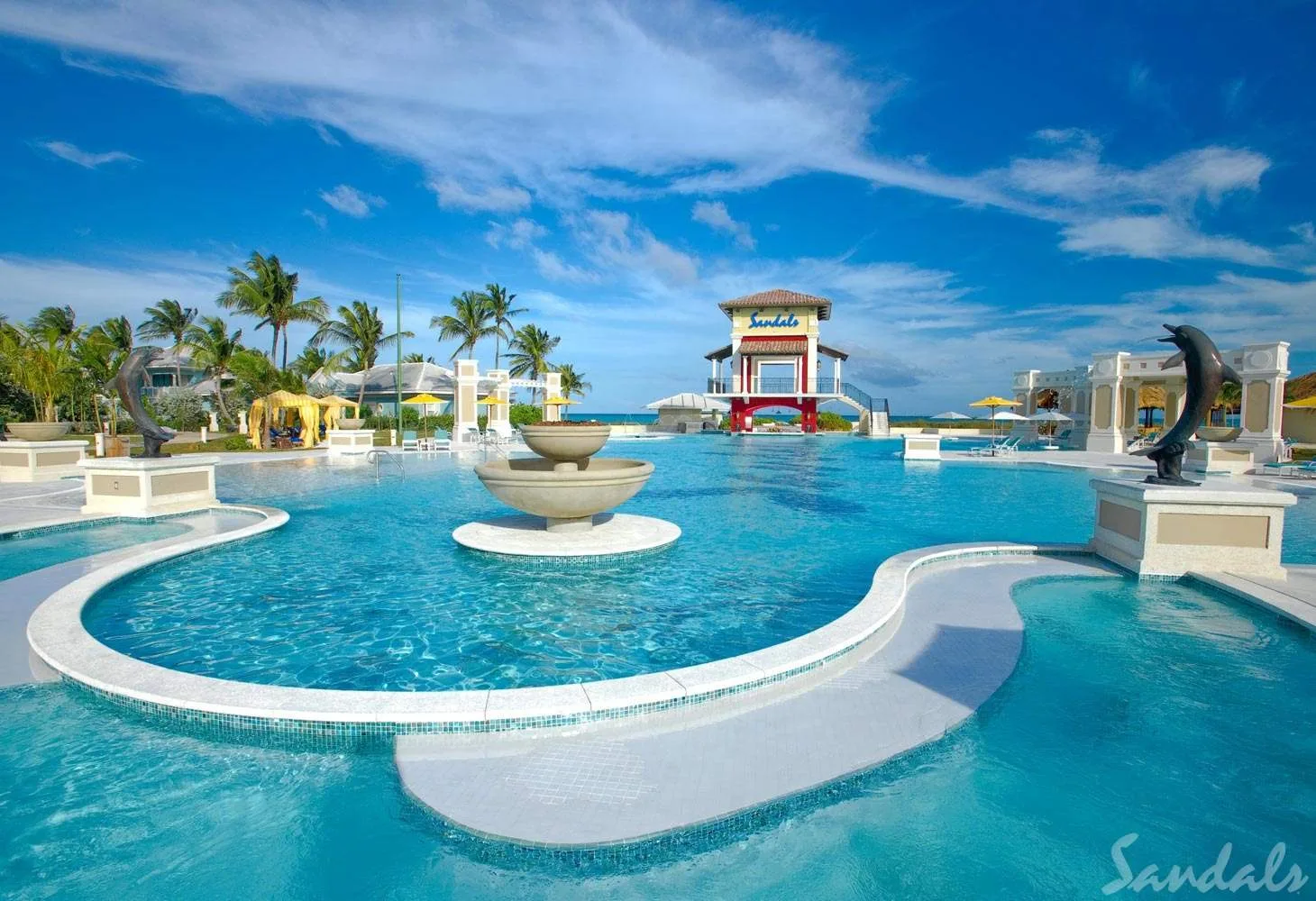 large resort pool