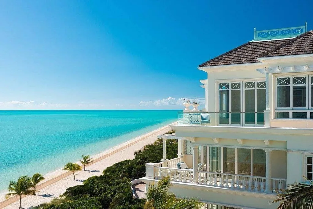 resort along beach