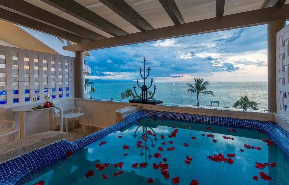 private outdoor resort room pool