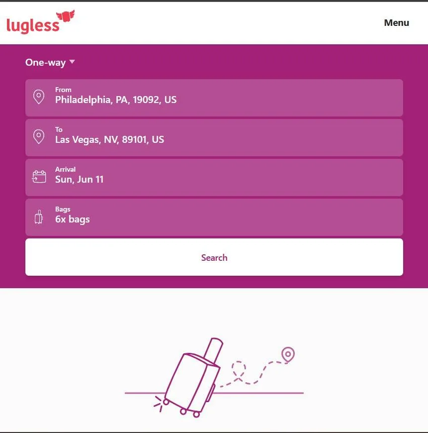 lugless airport options