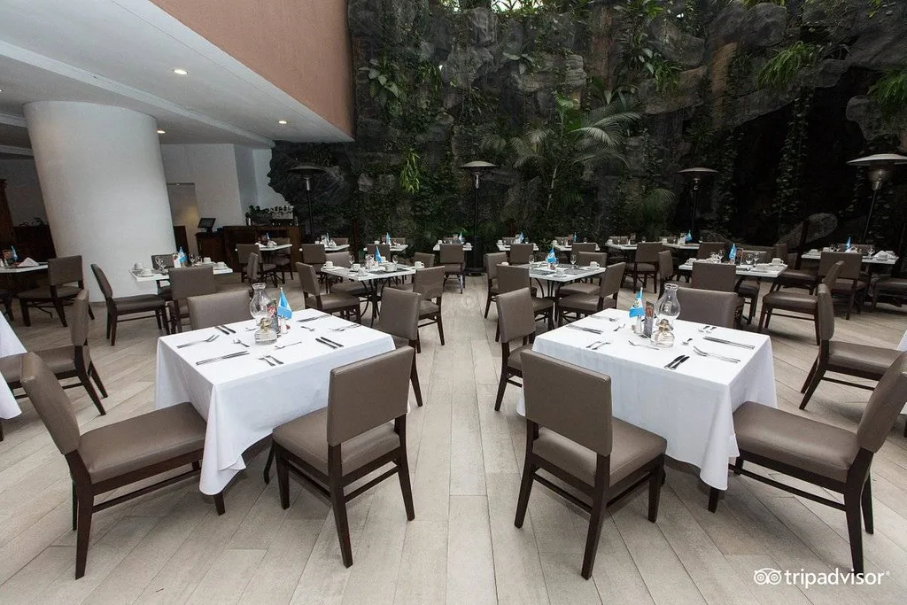 restaurant with tables and chairs