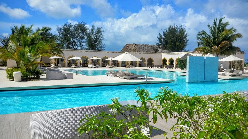 large resort pool