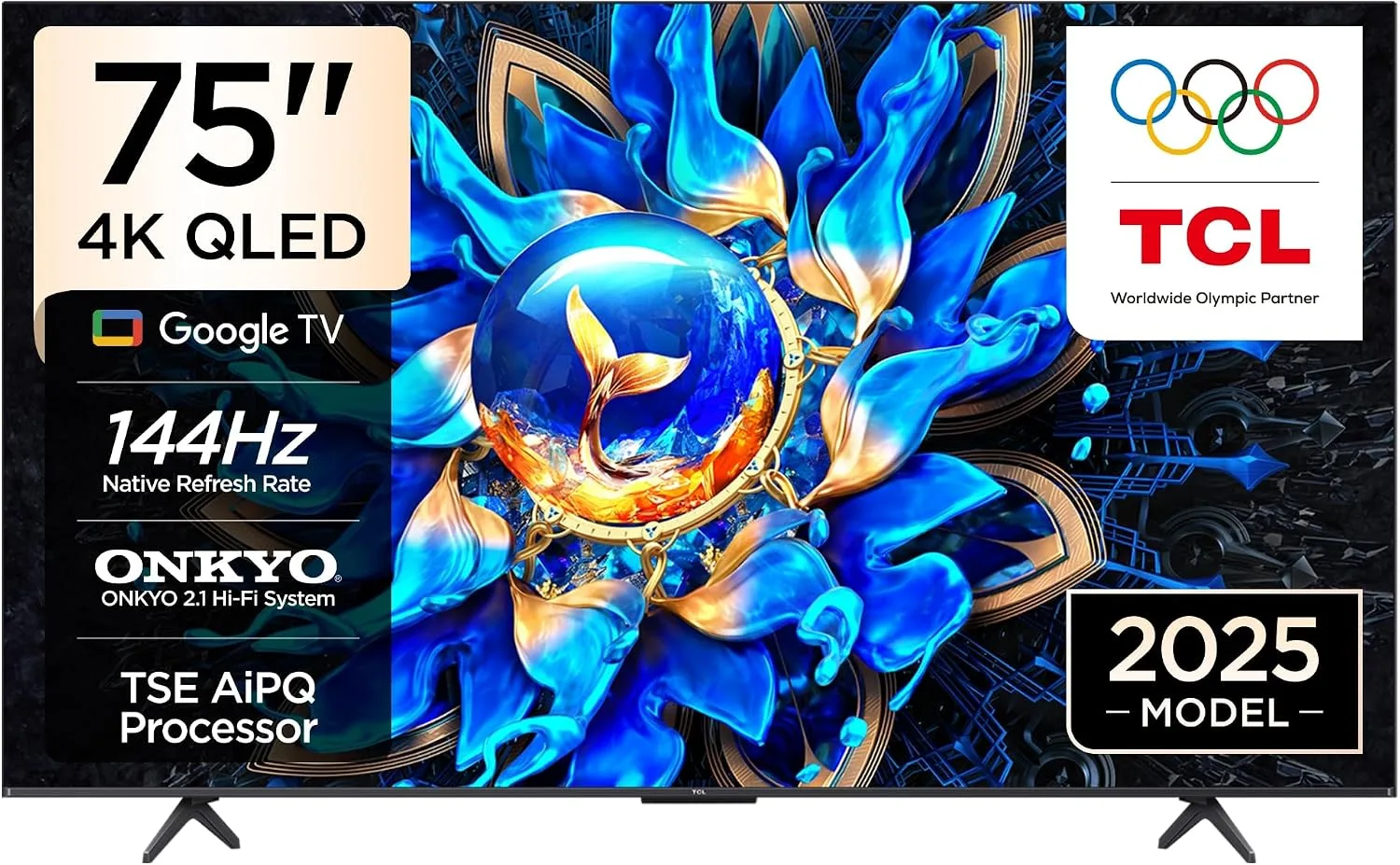 TCL 75T8C, 75 inç ve 144 Hz ekranıyla 7.000 TL indirim sunuyor