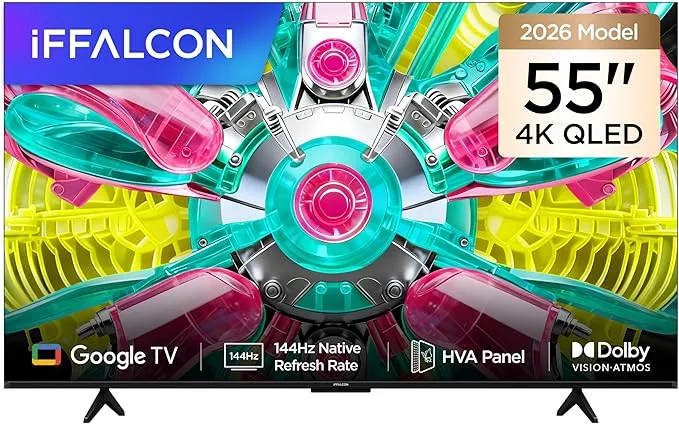 iFFALCON 55U75A, 144 Hz QLED ekranı 29.499 TL’ye sunuyor