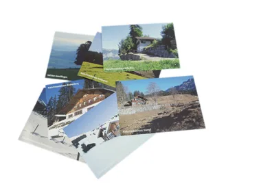 eine Sammlung von Fotografien aus den Alpen