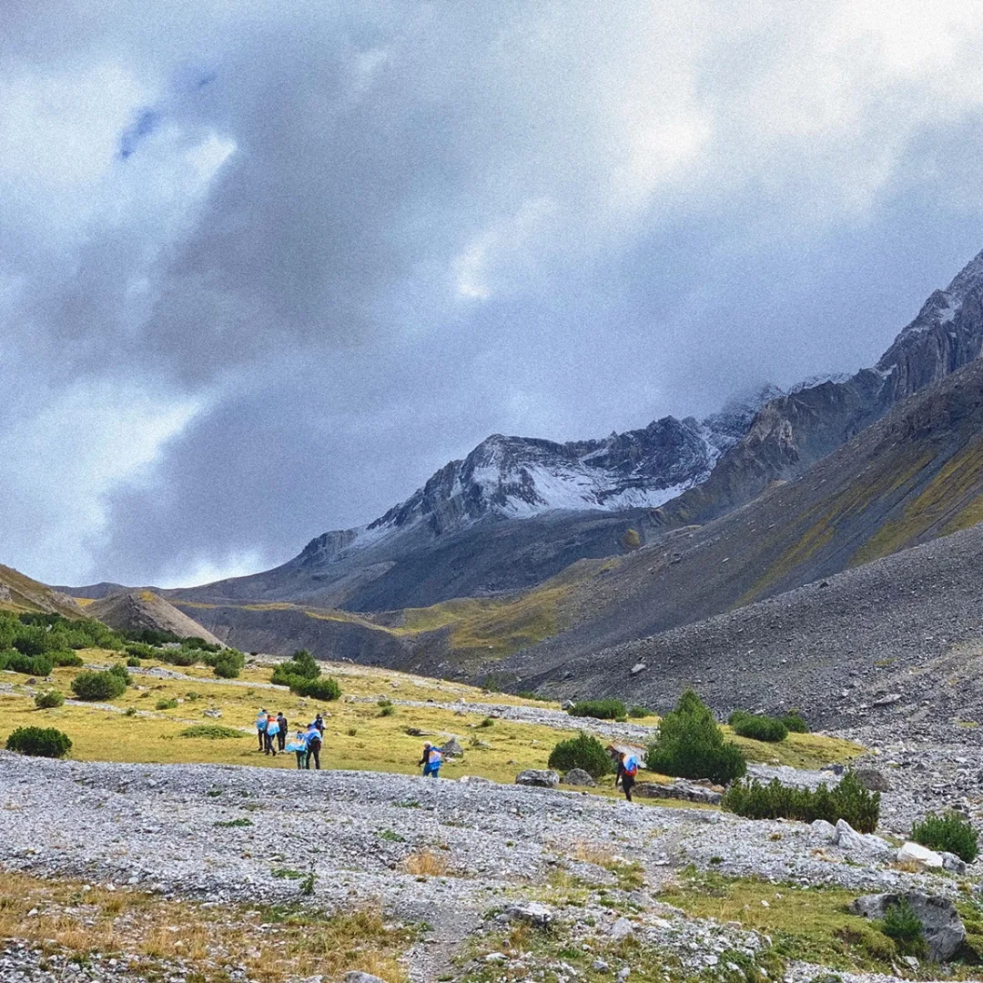wandern in den bergen von argentinien