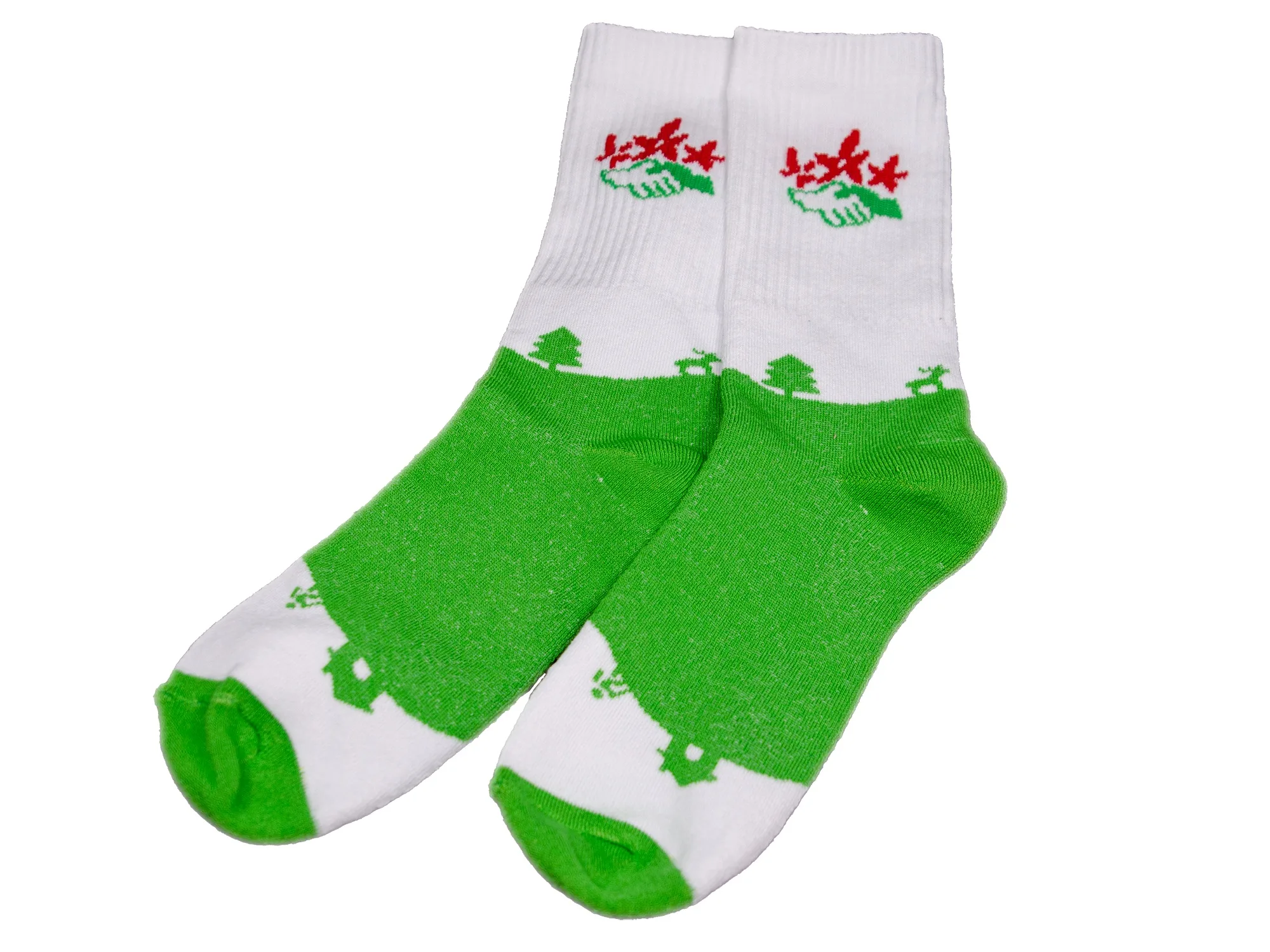 die walisischen Socken - weiß