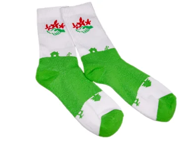 die irischen Socken - weiß