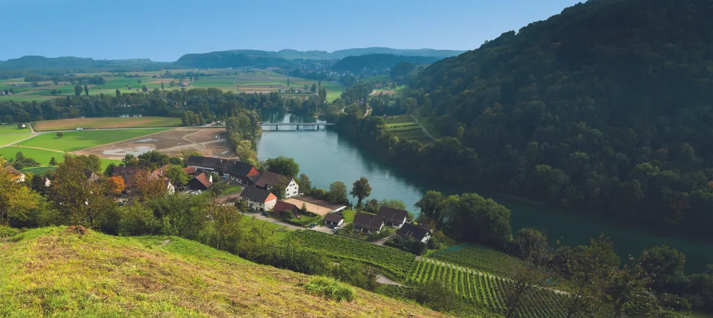 der rhein und der rheinische fluss