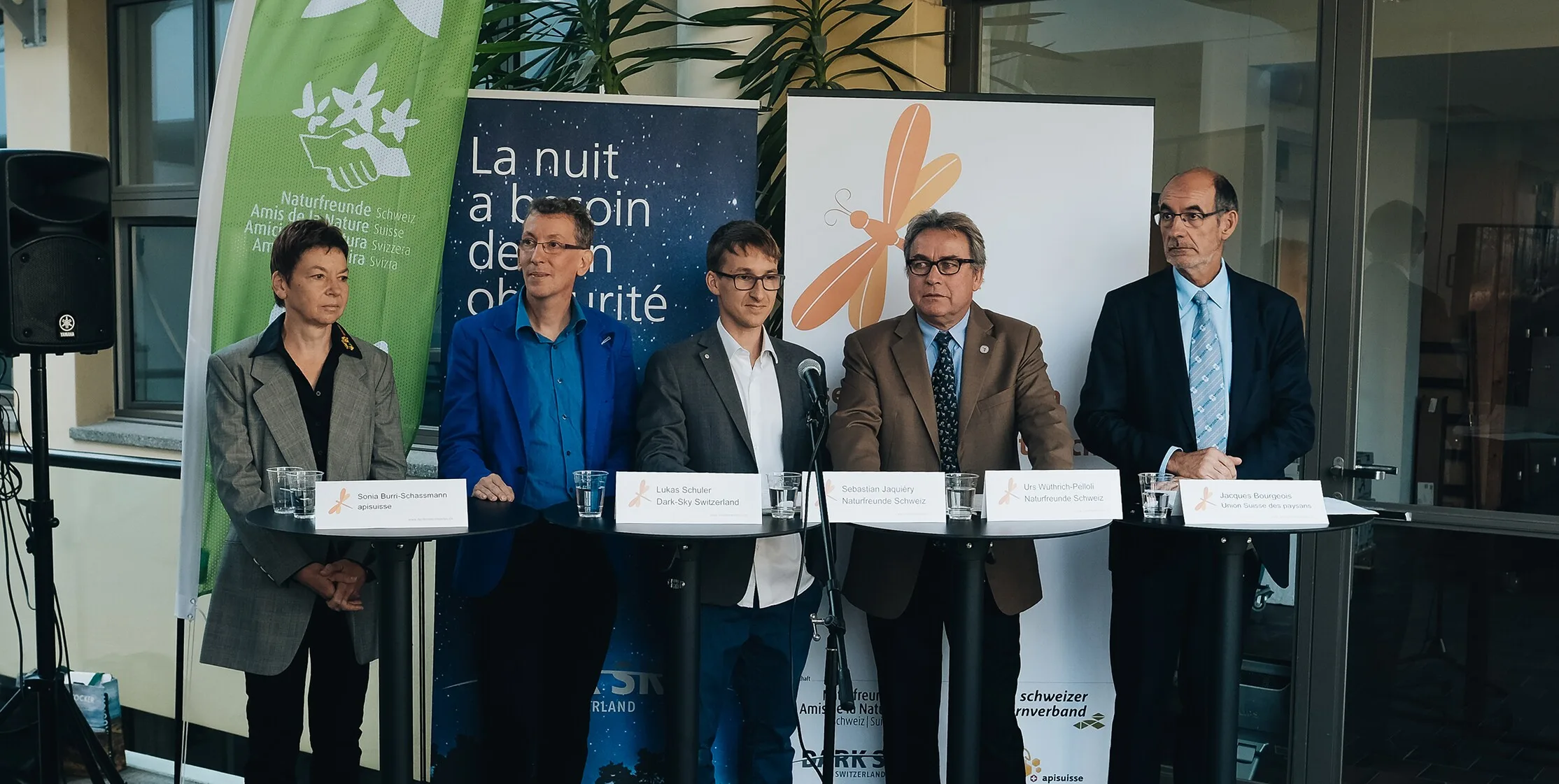 das Panel der Veranstaltung