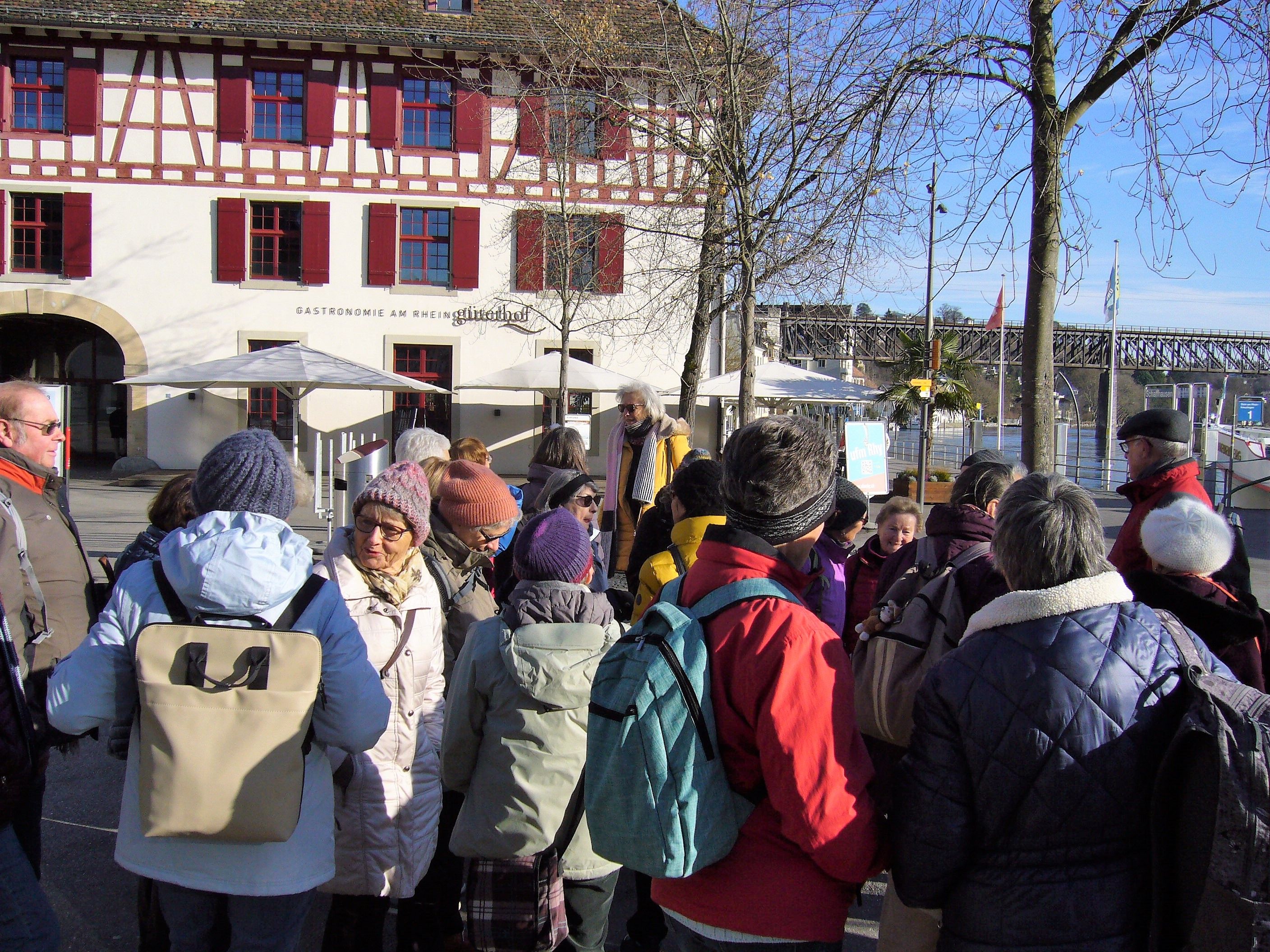 Mittwochswanderung mit Informationen über den Frauenfels am 29.11.2023 ...