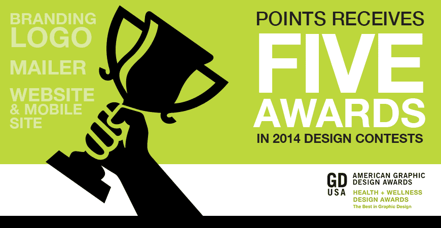 Points Group Earns Top Honors From Graphic Design USA
