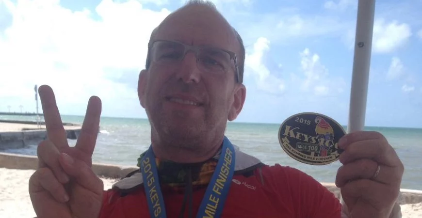 thomas hofstetter completes keys100 ultramarathon