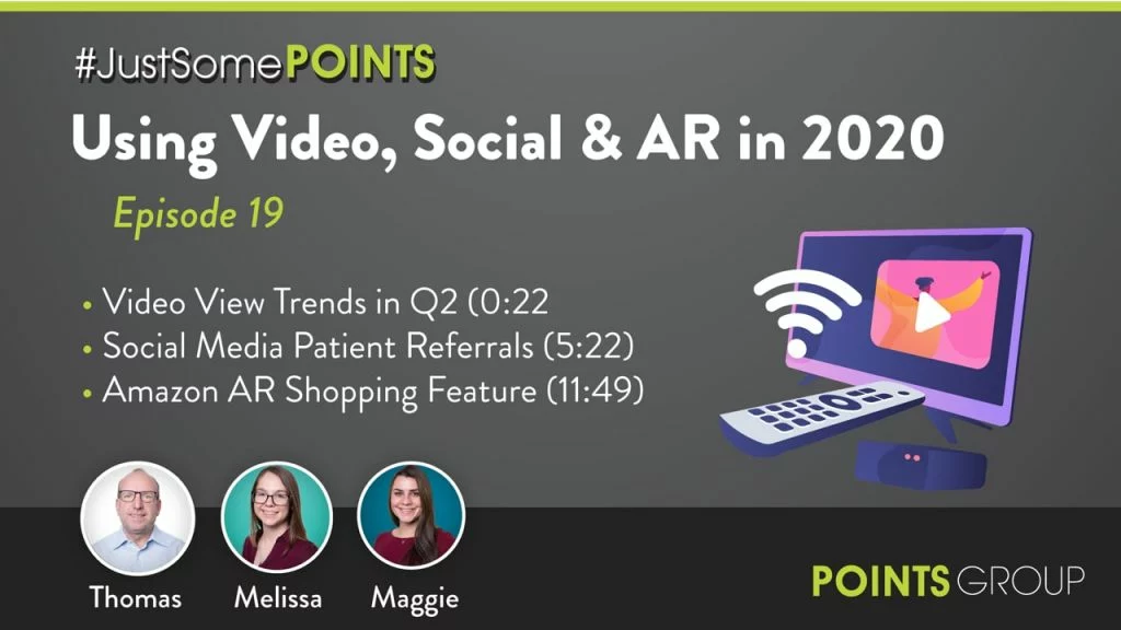 using video, social and ar in 2020