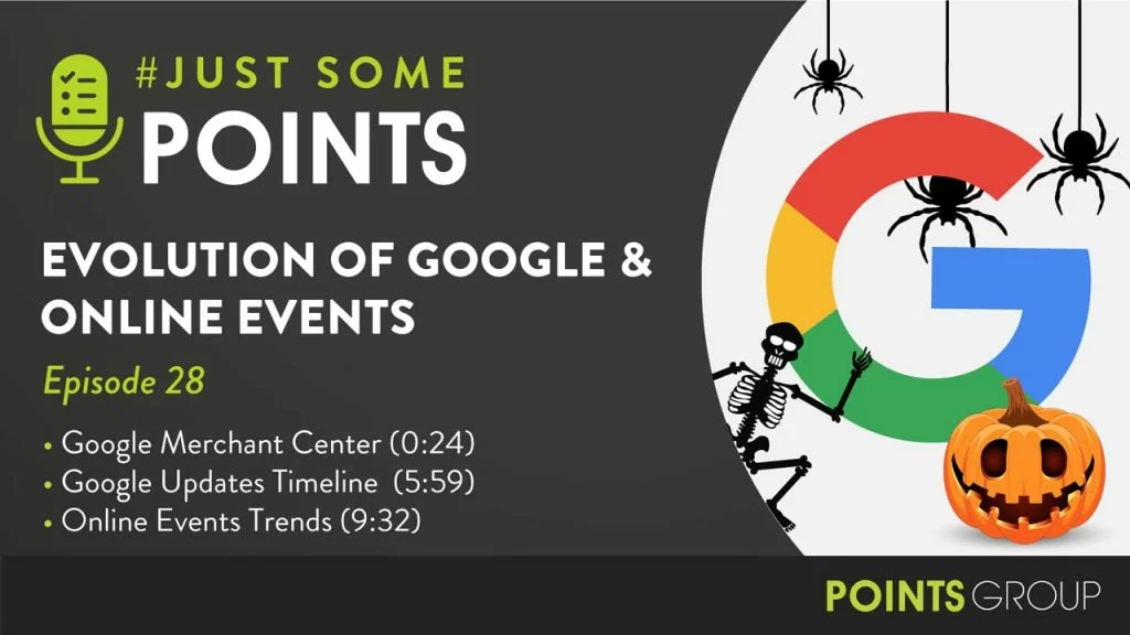 evolution of google and online events