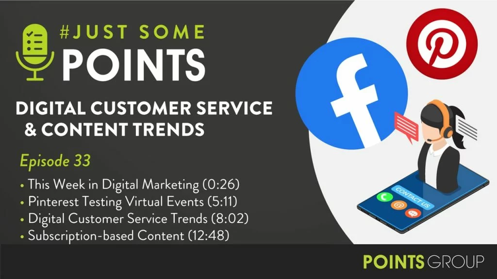 digital customer services and content trends