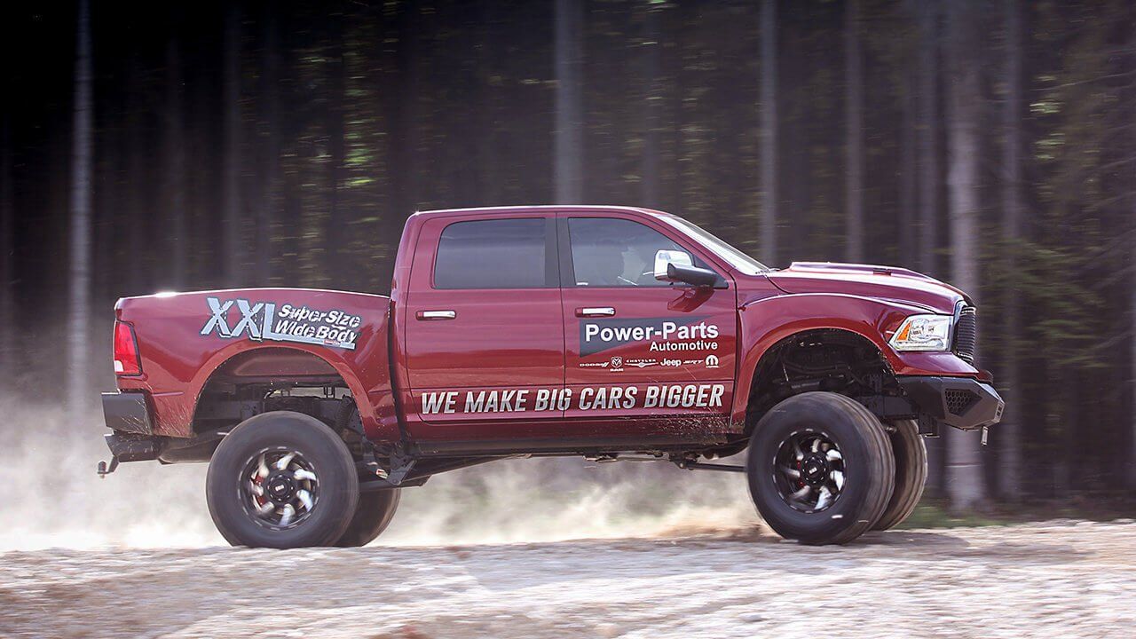 RAM 1500 XXL SuperSize WideBody TTS