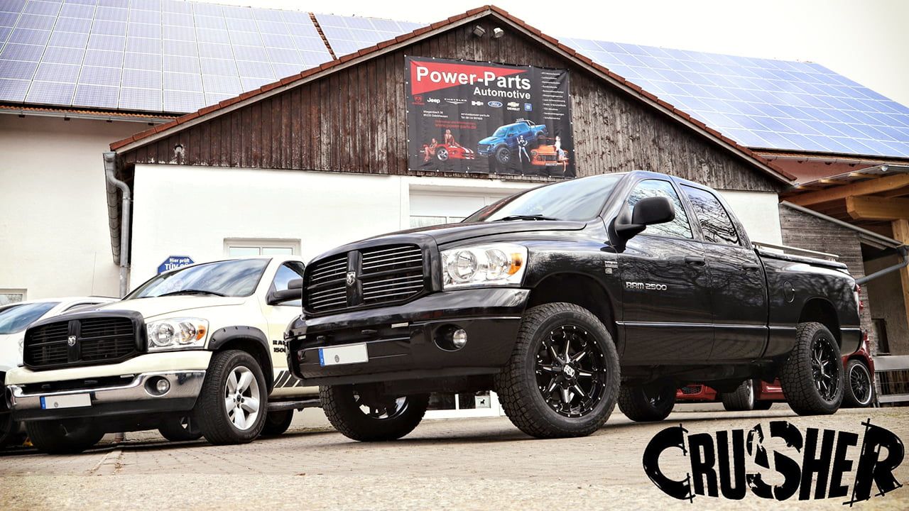 Crusher 20x9 Felgen auf Ram 2500