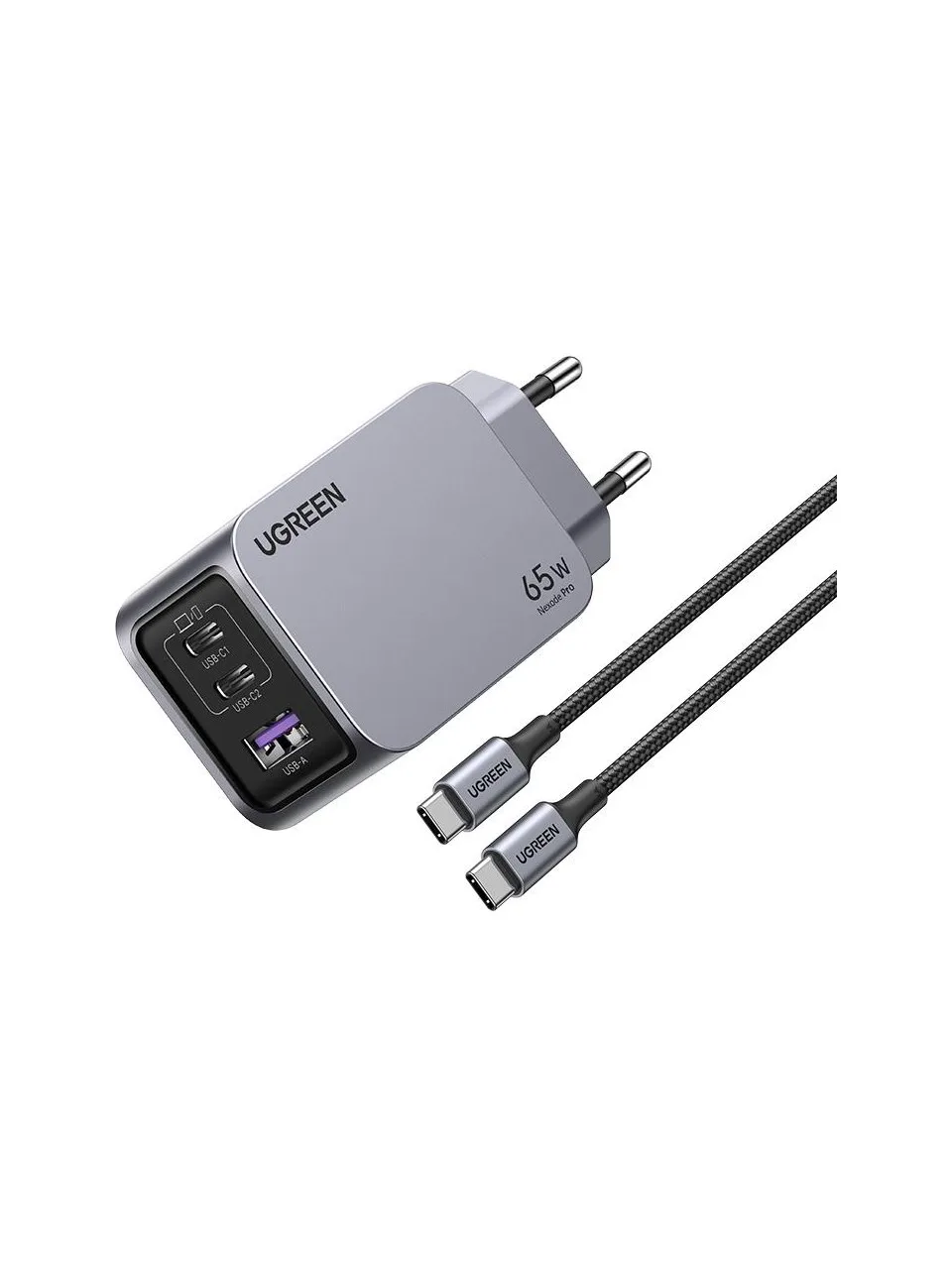 UGREEN Nexode Pro: Üç çıkışlı 65W adaptör sepette 2.399,25 TL