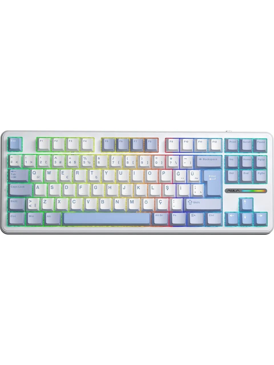 Türkçe Q mekanik Aula F87 Pro 477 TL indirimle 2.519 TL