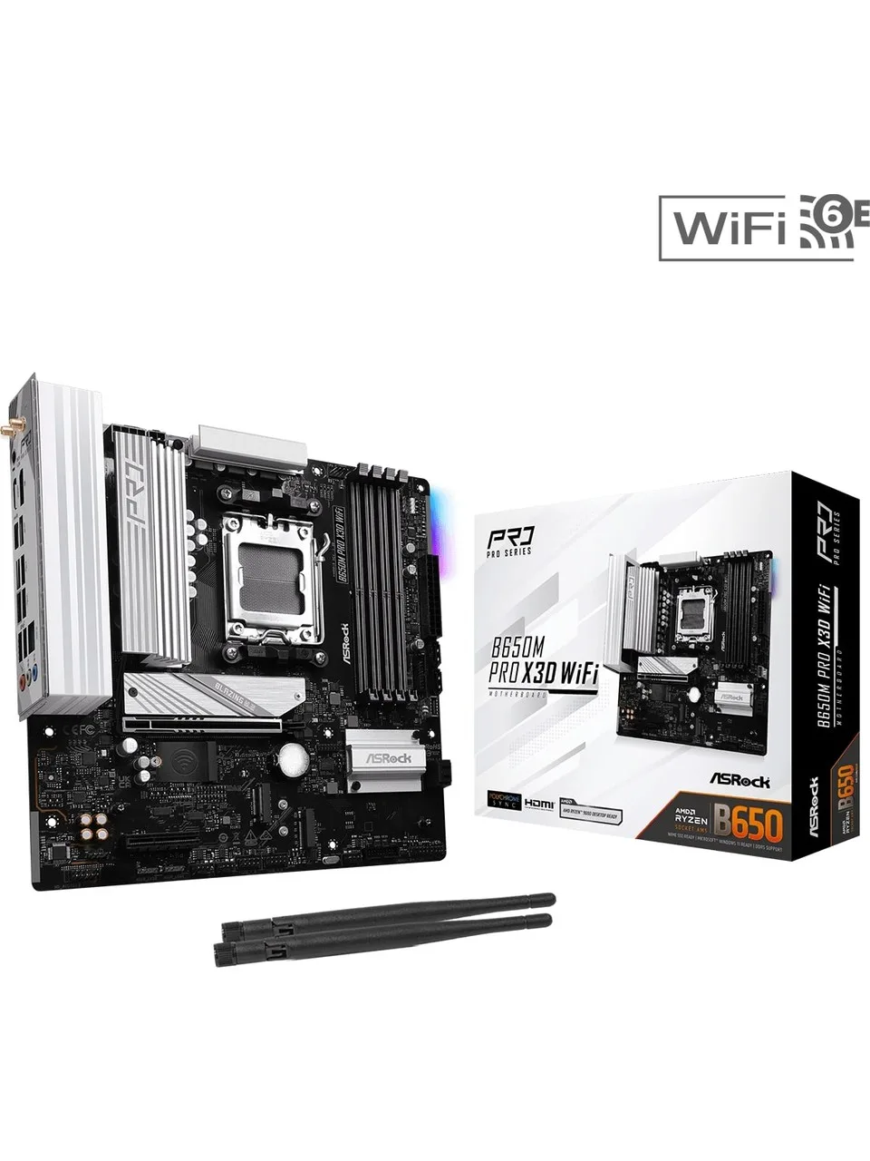 AM5 sistemler için ASRock B650M Pro X3D WiFi kuponla 10.577 TL