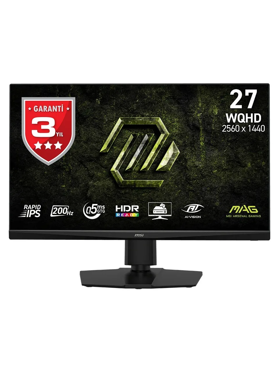 MSI MAG 272QPF E20, 200 Hz QHD ekranı sepette 9.071,55 TL’ye sunuyor