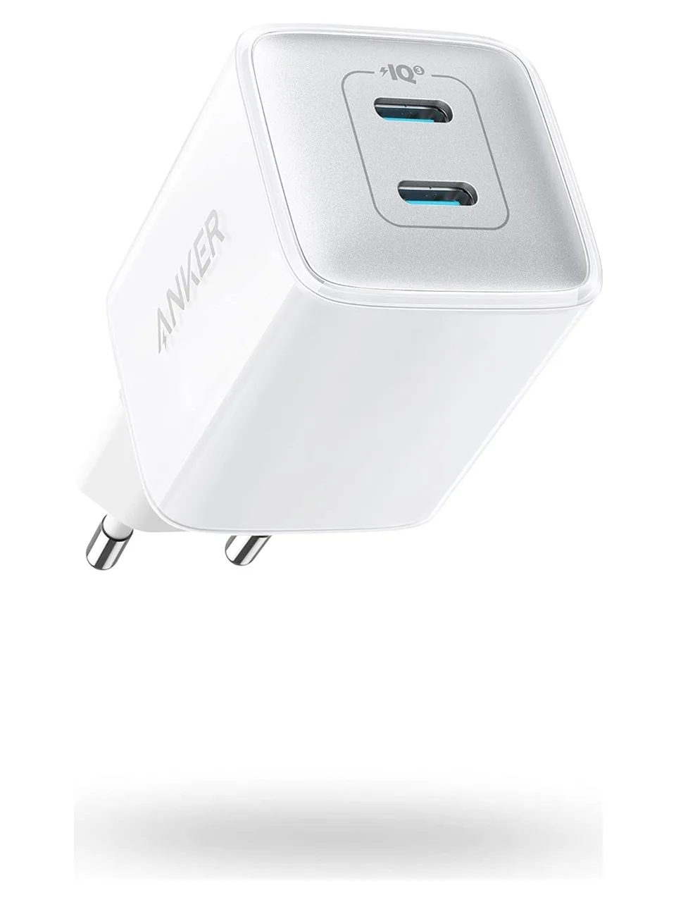 Anker Nano 521 Şarj Cihazı, 40W, PIQ 3.0, USB-C Çift Bağlantı Noktalı, Siyah - A2038