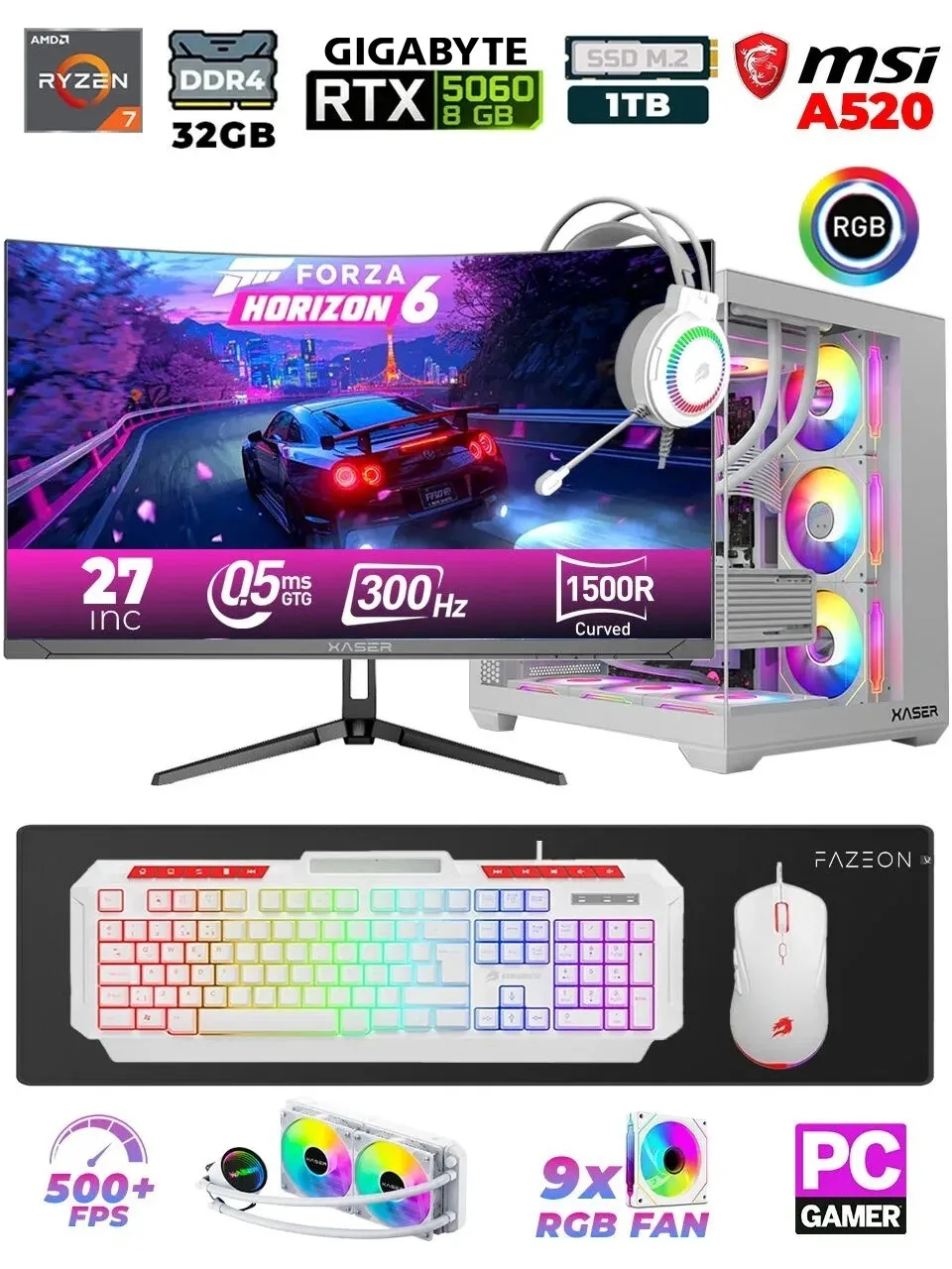 RTX 5060\'lı 300 Hz monitörlü oyuncu sistemi 60.955,70 TL\'ye indi