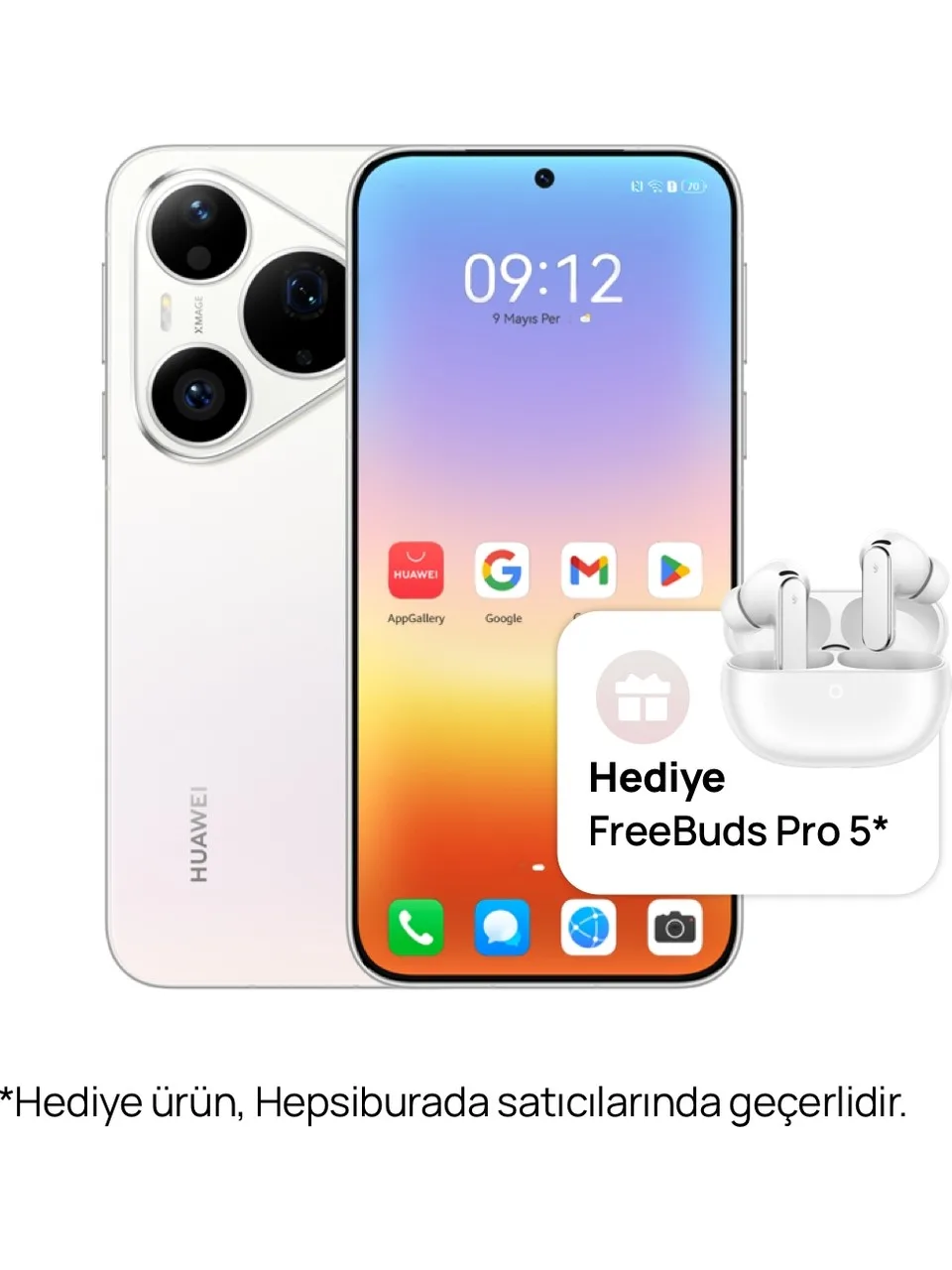 Huawei Pura 90s Pro, 4.000 TL indirim ve FreeBuds Pro 5 hediyesiyle 75.999 TL