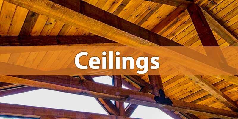 Wood Ceiling Installation