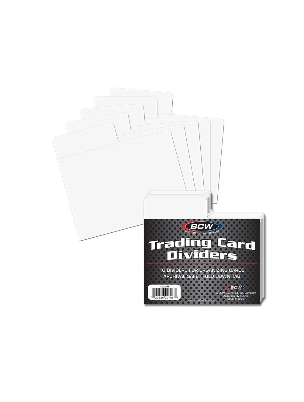 Trading Card Dividers - Horizontal