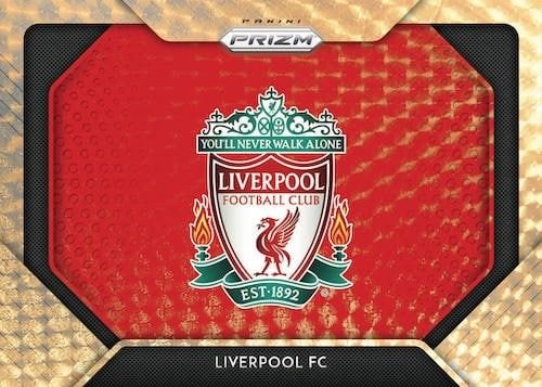 2020 21 Panini Prizm Premier League Soccer Cards Team Logos Gold Power Prizms Liverpool
