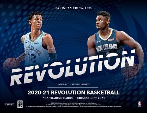 2020-21 Panini Revolution Chinese New Year Basketball Cards Hobby Box